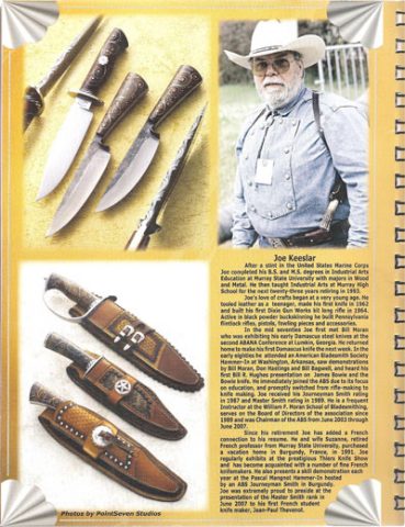 Book – Handles And Guards – Joe Keeslar – American Bladesmith Society